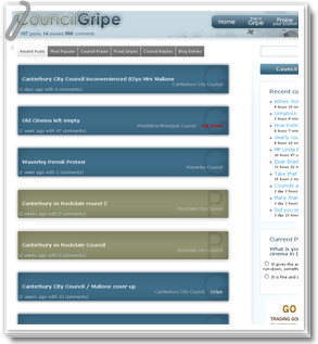 Council Gripe Screenshot
